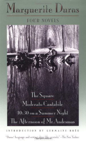 Cover for Marguerite Duras · Four Novels: the Square / Moderato Cantabile / 10:30 on a Summer Night / the Afternoon of Mr. Andesmas (Paperback Bog) [Reprint edition] (1994)