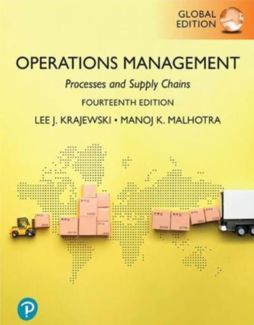 Cover for Lee Krajewski · Operations Management: Processes and Supply Chains, Global Edition (Paperback Book) (2024)