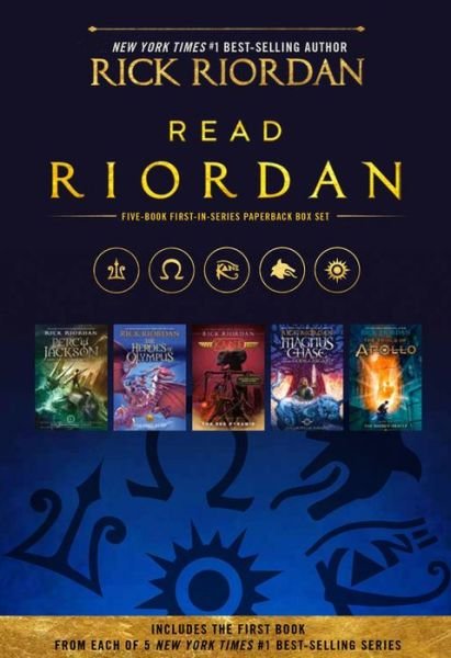 Cover for Rick Riordan · Read Riordan (Bok) (2019)
