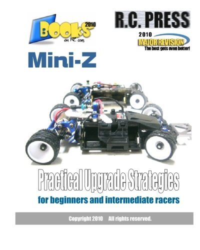 Cover for Rcpress · Mini-z Practical Upgrade Strategies: for Beginners and Intermediate Racers (Taschenbuch) (2010)