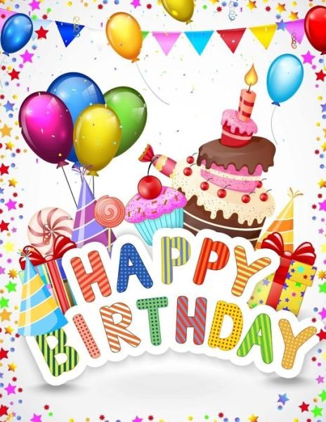 Happy Birthday: Celebration Album - 5th Birthday Girl in All Departments - Livros - Createspace - 9781511876117 - 24 de abril de 2015