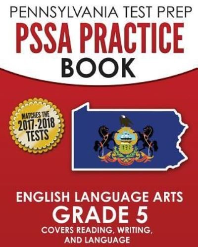 Cover for Test Master Press Pennsylvania · PENNSYLVANIA TEST PREP PSSA Practice Book English Language Arts Grade 5 (Paperback Book) (2015)