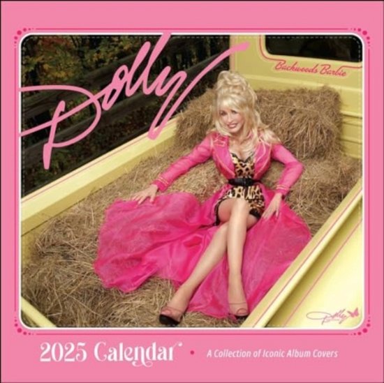 Dolly Parton 2025 Wall Calendar: A Collection of Iconic Album Covers - Andrews McMeel Publishing - Merchandise - Andrews McMeel Publishing - 9781524890117 - 13. august 2024
