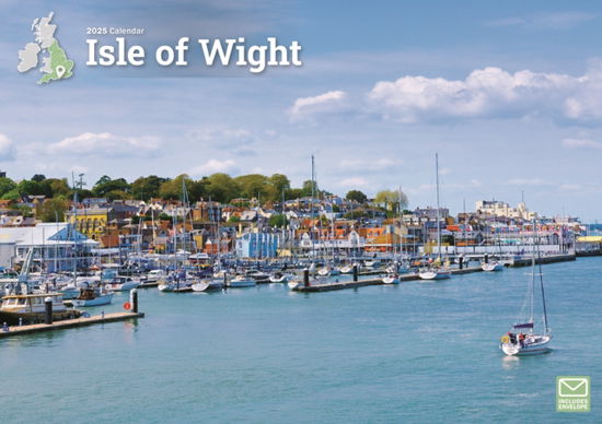 Cover for Carousel Calendars · Isle of Wight A4 Calendar 2025 (Paperback Book) (2024)