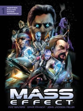 Cover for Mac Walters · Mass Effect Library Edition Volume 1 (Hardcover Book) [Library edition] (2013)