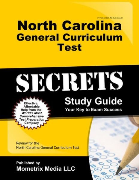 Cover for Nc Exam Secrets Test Prep Team · North Carolina General Curriculum Test Secrets Study Guide: Review for the North Carolina General Curriculum Test (Paperback Book) (2023)