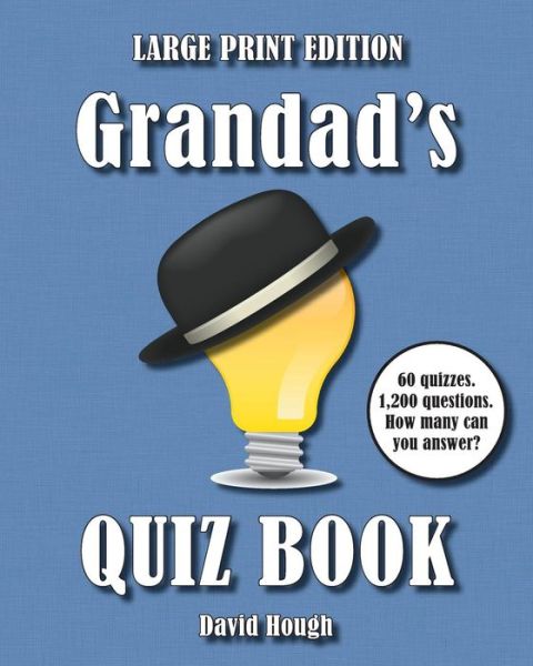 Cover for David Hough · Grandad's Quiz Book (Paperback Book) [Large Print edition] (2018)