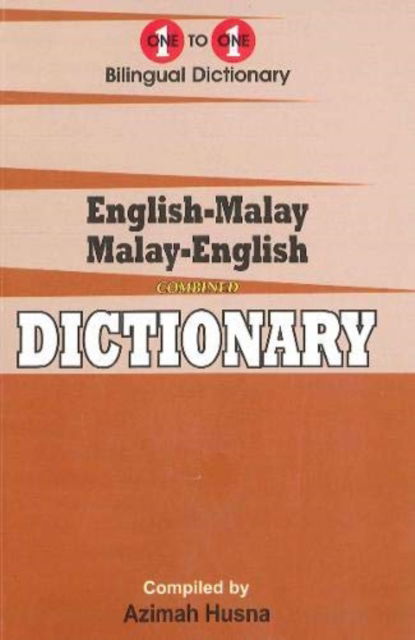 Cover for A Husna · English-Malay &amp; Malay-English One-to-One Dictionary (exam-suitable) (Paperback Book) (2020)