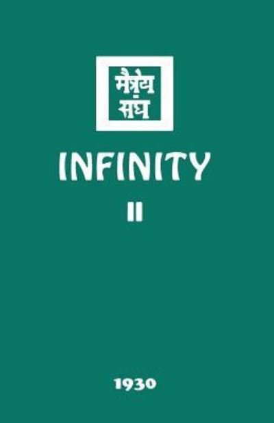 Infinity II - Agni Yoga Society - Books - AGNI Yoga Society, Inc. - 9781946742117 - October 17, 2017