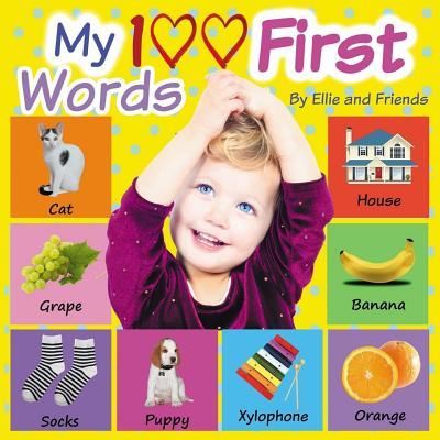 Cover for Ellie And Friends · My 100 First Words (Paperback Book) (2017)