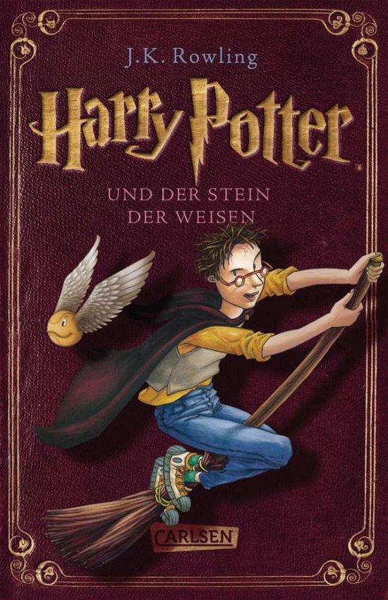 Cover for J. K. Rowling · Harry Potter und der Stein der Weisen (Harry Potter 1) (Paperback Bog) (2022)