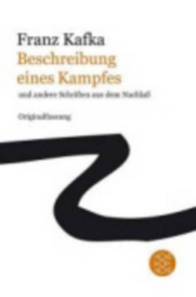 Cover for Franz Kafka · Fischer TB.18111 Kafka.Beschr.e.Kampfes (Book)