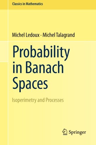 Cover for Michel Ledoux · Probability in Banach Spaces: Isoperimetry and Processes (Paperback Book) [2011. Reprint of the 1st ed. 1991, Springer Berlin edition] (2011)