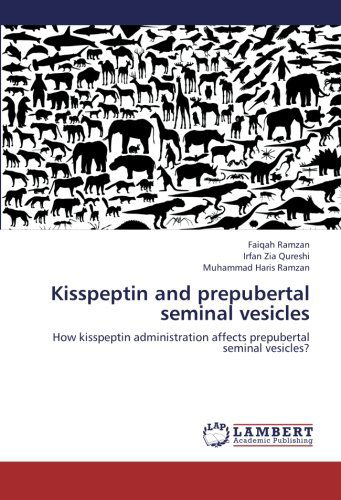 Cover for Muhammad Haris Ramzan · Kisspeptin and Prepubertal Seminal Vesicles: How Kisspeptin Administration Affects Prepubertal Seminal Vesicles? (Paperback Book) (2012)