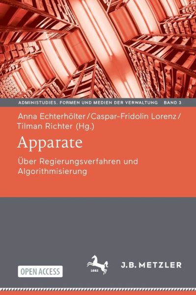 Cover for Anna Echterhölter · Apparate (Book) (2024)