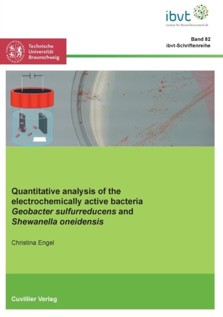 Cover for Christina Engel · Quantitative analysis of the electrochemically active bacteria Geobacter sulfurreducens and Shewanella oneidensis (Paperback Book) (2020)