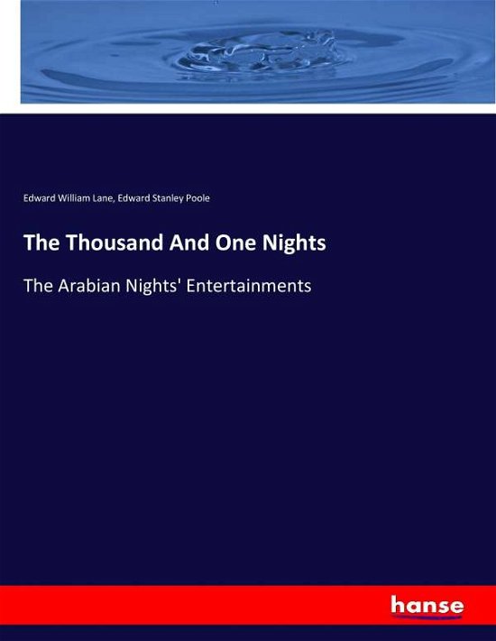 The Thousand And One Nights - Lane - Boeken -  - 9783744751117 - 4 april 2017