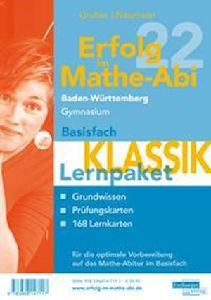 Erfolg im Mathe-Abi 2022 Lernpaket Basisfach 'Klassik' Baden-Württemberg Gymnasium - Helmut Gruber - Książki - Freiburger Verlag - 9783868147117 - 20 września 2021