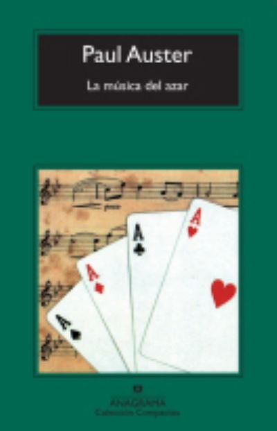 Cover for Paul Auster · La musica del azar (Paperback Bog) (1998)