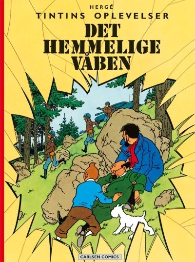 Cover for Hergé · Det Hemmelige Våben - Tintin 10 (Sewn Spine Book) (2002)