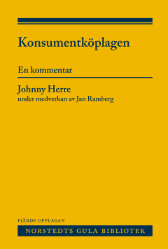 Cover for Herre Johnny · Konsumentköplagen : en kommentar (4.uppl.) (Sewn Spine Book) (2014)