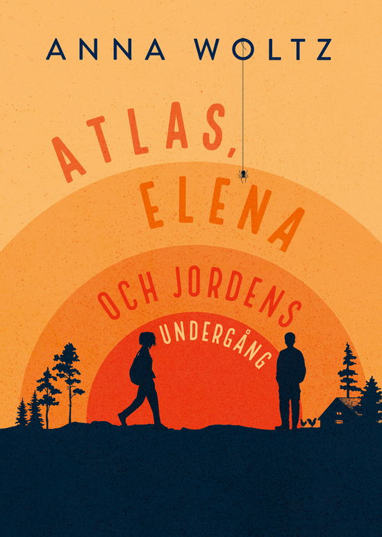 Cover for Anna Woltz · Atlas, Elena och jordens undergång (Hardcover Book) (2025)