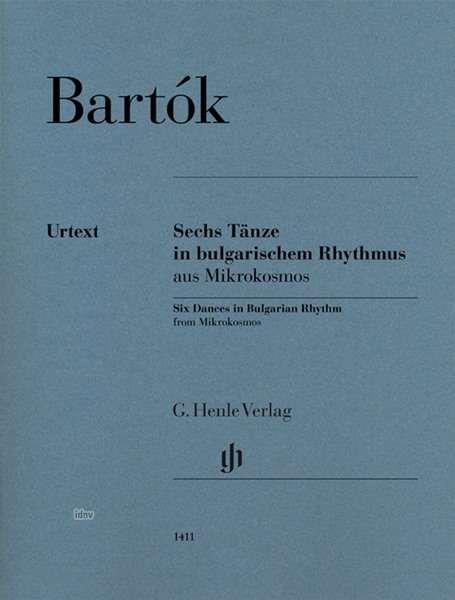 Cover for Bartók · Sechs Tänze in bulgarischem Rhyt (Bog)