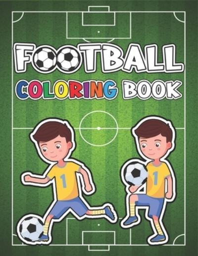 Cover for Steve Johnson · Football Coloring Book (Paperback Book) (2020)