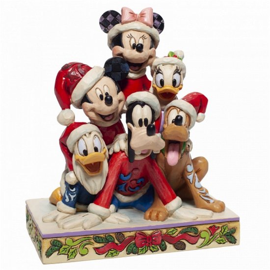 Disney Christmas Mickey and Friend Figure - Disney - Fanituote - ENESCO - 0028399270118 - perjantai 20. tammikuuta 2023