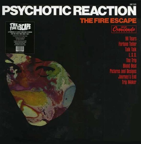 Cover for The Fire Escape · Psychotic Reaction (LP) [Reissue edition] (2019)