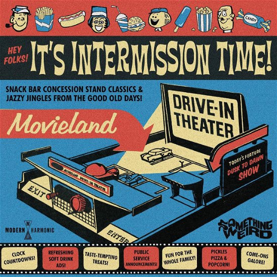 Hey Folks! It's Intermission Time! - Something Weird - Musik - MODERN HARMONIC - 0090771828118 - 11. august 2023