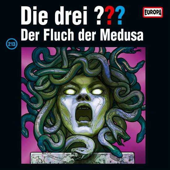 Cover for Die drei ??? · Die drei ??? (Folge 213) - Der Fluch der Medusa (LP) [Limited edition] (2021)