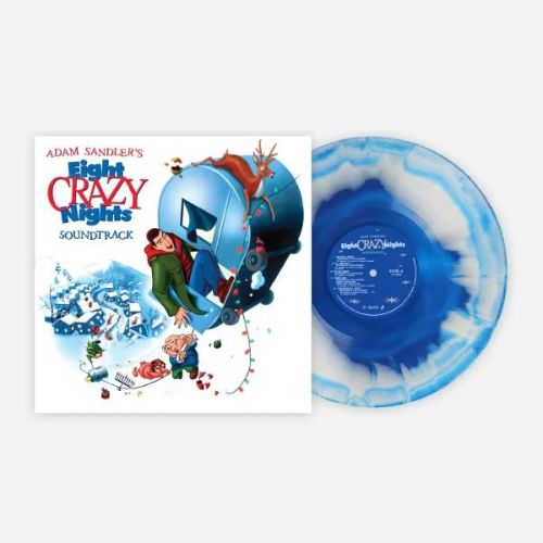 Cover for Adam Sandler · Eight Crazy Nights (Original Motion Picture Soundtrack) (LP) [Limited Blue In Whitey Colored Vinyl edition] (2021)