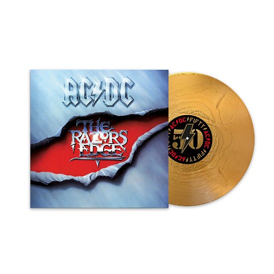 Cover for Ac/Dc · The Razor's Edge (LP) [Limited Gold Vinyl edition] (2024)
