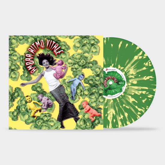 Cover for Ambra · Ritmo Vitale (Splatter Green / Yellow) (LP) (2024)