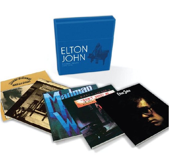 Cover for Elton John · 5 Classic Albums (1970-1973) (CD) [Limited edition] [Box set] (2012)