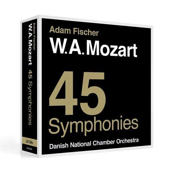 45 Symphonies - Wolfgang Amadeus Mozart - Música - DACAPO - 0636943120118 - 22 de noviembre de 2013