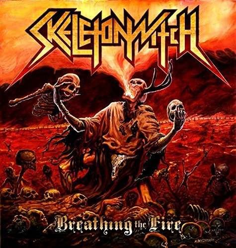 Cover for Skeletonwitch · Breathing the Fire Ltd. Ed.(picture Disc Vinyl) (LP) [Limited, Picture Disc edition] (2014)