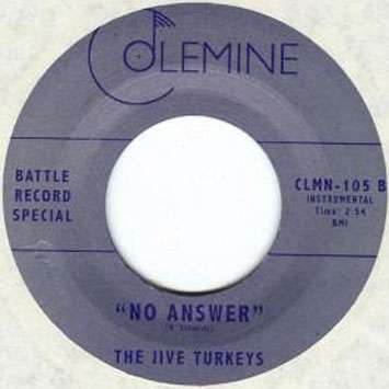 Cover for Ikebe Shakedown &amp; The Jive Turkeys · No Answer / No Answer (LP) [Limited edition] (2022)