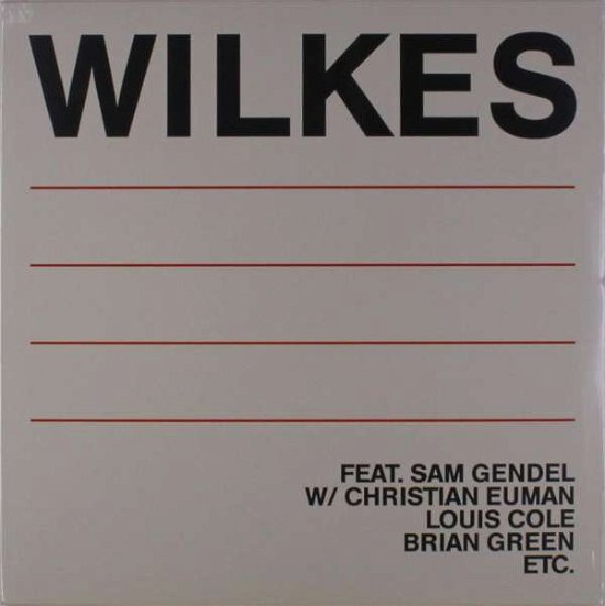 Cover for Sam Wilkes · Wilkes (LP) [Standard edition] (2018)