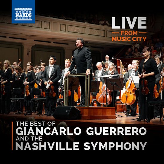 Cover for Piazzolla / Nashville Symphony / Guerrero / Wilson · Live from Music City: the Best of Giancarlo Guerre (CD) (2015)