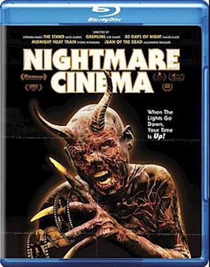 Cover for Nightmare Cinema Blu-ray (Blu-ray) (2019)