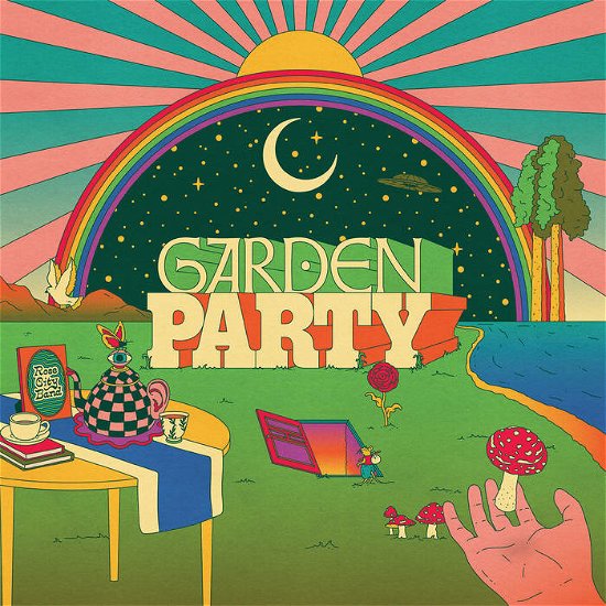 Cover for Rose City Band · Garden Party (Indie Exclusive) (LP) [Limited Clear With Purple Vinyl edition] (2023)
