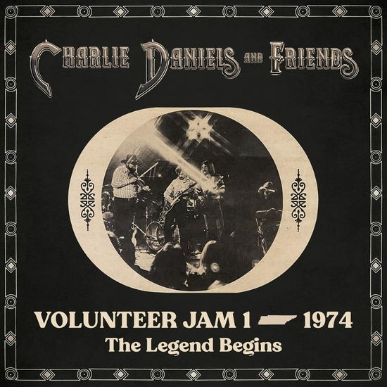 Cover for Daniels, Charlie &amp; Friends · Volunteer Jam 1  1974: The Legend Begins (LP) (2023)