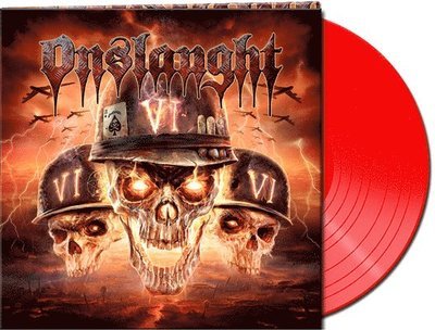Cover for Onslaught · Vi (Red Vinyl) (LP) (2022)