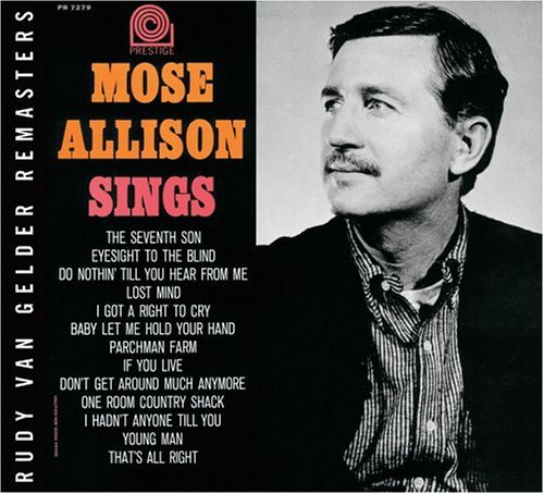 Cover for Mose Allison · Mose Allison Sings: Rudy Van Gelder Remasters (CD) [Rvg edition] (2006)