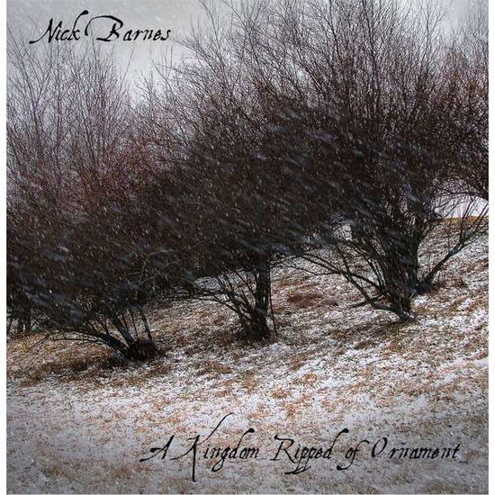 Cover for Nick Barnes · A Kingdom Ripped of Ornament (CD) (2013)