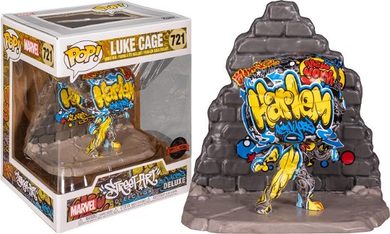Funko! Pop · Deluxe Exclusive Marvel - Luke Cage Graffiti (52711) (Toys)