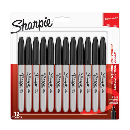 Cover for Sharpie · Sharpie Marker Rundspitze fein 12 Stück schwarz Bl (ACCESSORY) (2024)