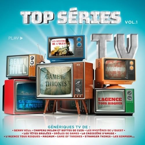 Cover for Top Series Tv Vol. 1 (LP) (2023)